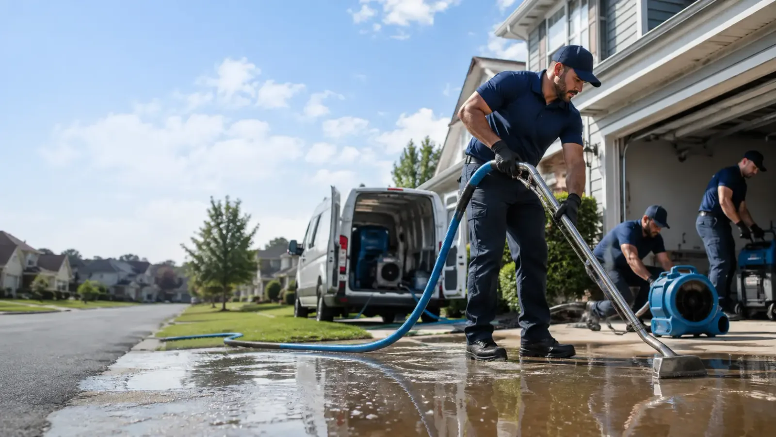 Flood Damage Restoration in Newtonsville, OH